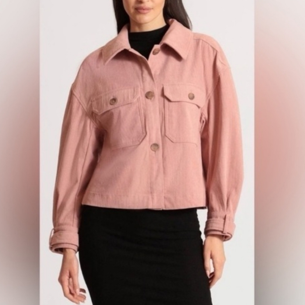 Avec Les Filles Corduroy Shacket